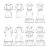 Butterick Schnittmuster - B6451 -  Kleid mit Stufenrock – Bild 8