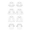 Butterick Schnittmuster - B6455 -  Bluse mit Carmenausschnitt – Bild 8