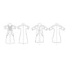 Butterick Schnittmuster - lisette - B6567 - schlichtes, einfaches Kleid mit angeschnittenem Arm – Bild 7