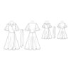 Butterick Schnittmuster - B6654 - Damen und Kinderkleid im Partnerlook – Bild 9