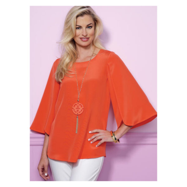 Butterick Schnittmuster - B6456 - Shirt mit Volant am Ärmel – Bild 2