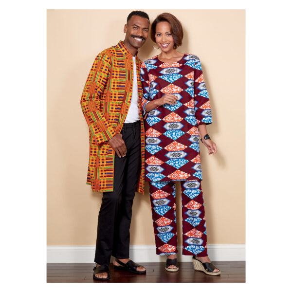 Butterick Schnittmuster - B6534 - Hausanzug, Hausmantel, Unisex – Bild 2