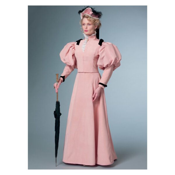 Butterick Schnittmuster - History - B6537 - Kombination aus Rock und Bluse – Bild 2
