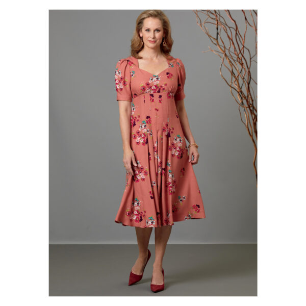 Butterick Schnittmuster - B6586 - Damenkleid mit hoher Taille – Bild 2