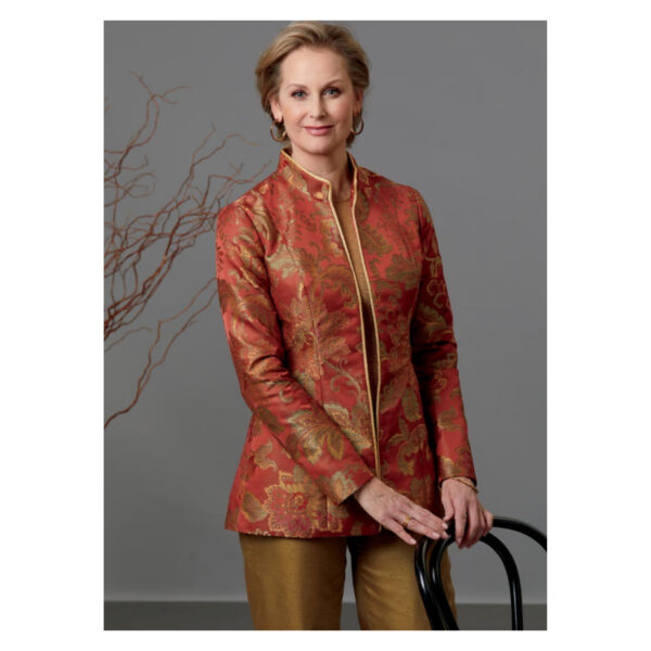 Butterick Schnittmuster - B6602 - Damenjacke mit Reißverschluss – Bild 2