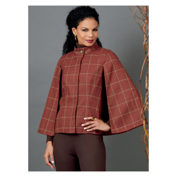 Butterick Schnittmuster - B6603 - Damenjacke mit Cape – Bild 2