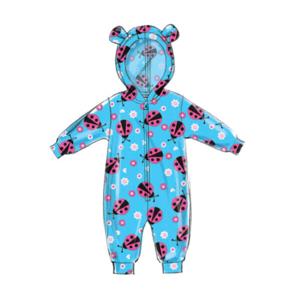 Butterick Schnittmuster - Baby Fashion - B6372 - Kombination - Höschen, Jacke, Weste, Overall..... – Bild 3