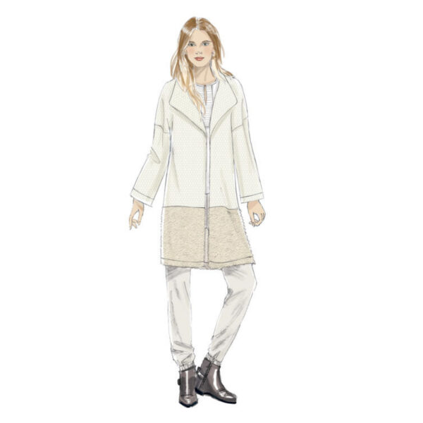 Butterick Schnittmuster - B6394 -  Jacke, Weste, Kurzmantel – Bild 3