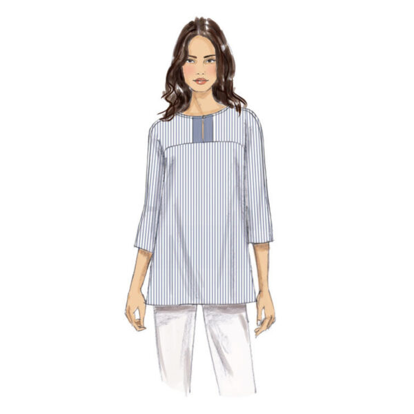Butterick Schnittmuster - B6416 - Shirt mit angeschnittenem Ärmel – Bild 3