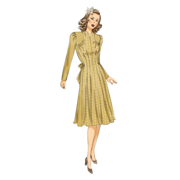 Butterick Schnittmuster - Retro - B6485 - Kleid der 40er Jahre – Bild 3