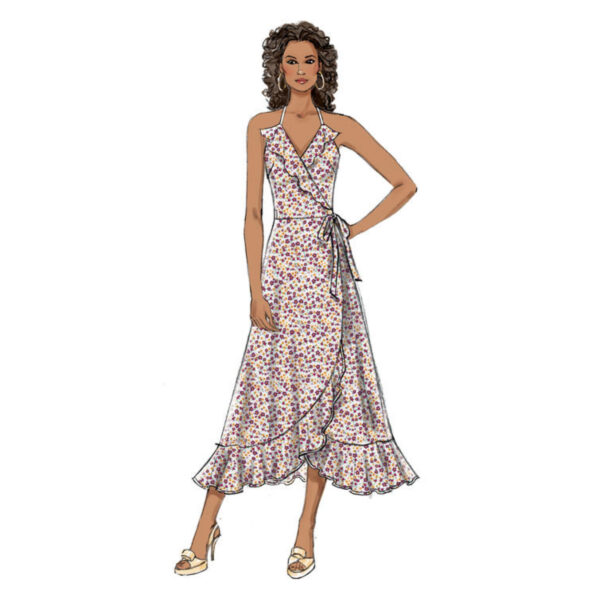 Butterick Schnittmuster - B6554 - Sommerkleid, Wickelkleid – Bild 3