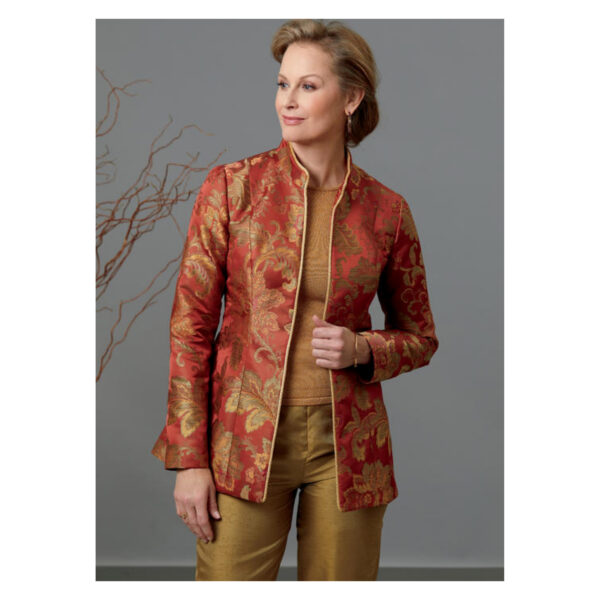 Butterick Schnittmuster - B6602 - Damenjacke mit Reißverschluss – Bild 3
