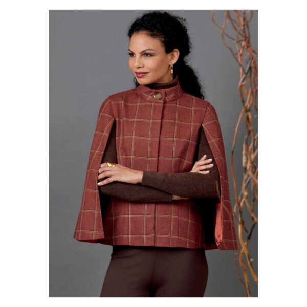 Butterick Schnittmuster - B6603 - Damenjacke mit Cape – Bild 3