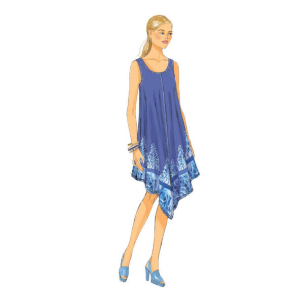 Butterick Schnittmuster - B6350 -  verspieltes Sommerkleid – Bild 4