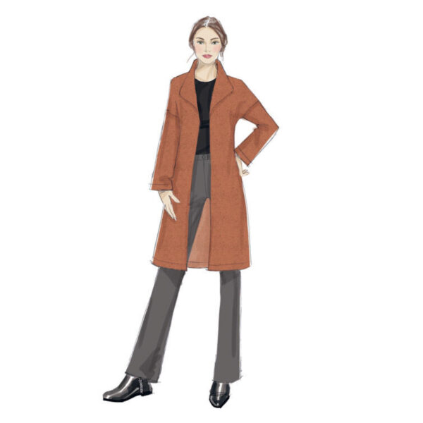 Butterick Schnittmuster - B6394 -  Jacke, Weste, Kurzmantel – Bild 4