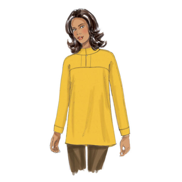 Butterick Schnittmuster - B6416 - Shirt mit angeschnittenem Ärmel – Bild 4