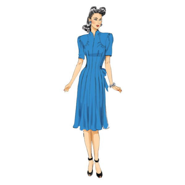 Butterick Schnittmuster - Retro - B6485 - Kleid der 40er Jahre – Bild 4