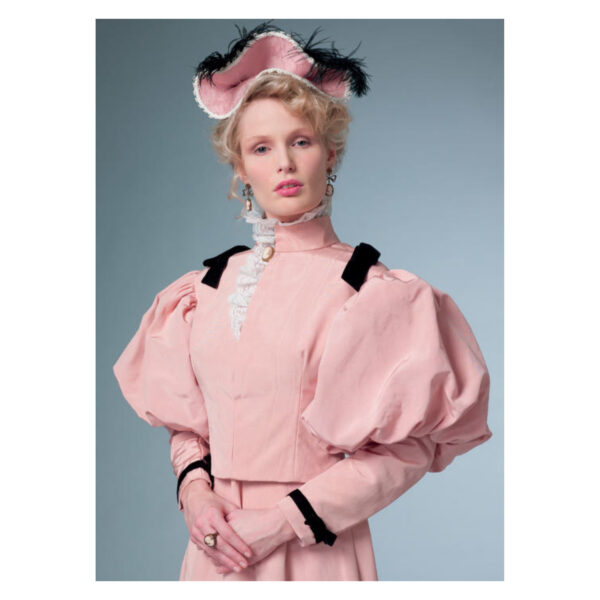 Butterick Schnittmuster - History - B6537 - Kombination aus Rock und Bluse – Bild 4