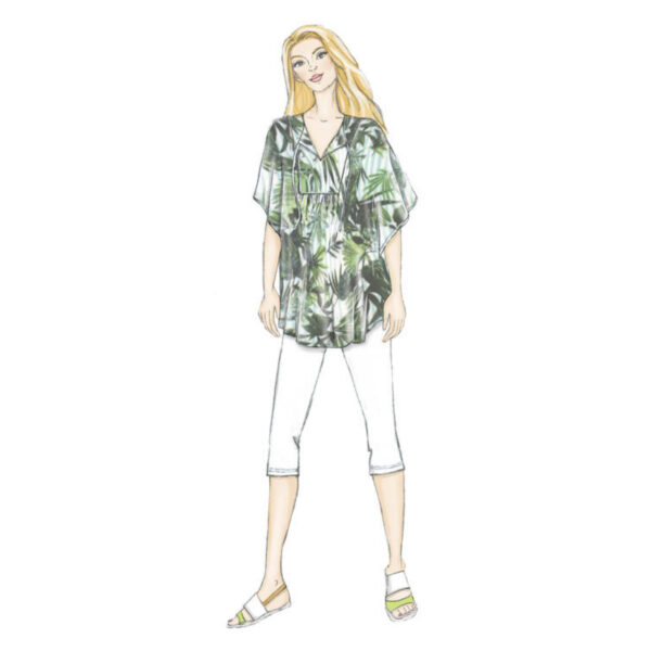 Butterick Schnittmuster - B6559 -  Bluse, Tunika, Überwurf – Bild 4