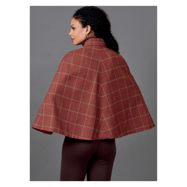 Butterick Schnittmuster - B6603 - Damenjacke mit Cape – Bild 4