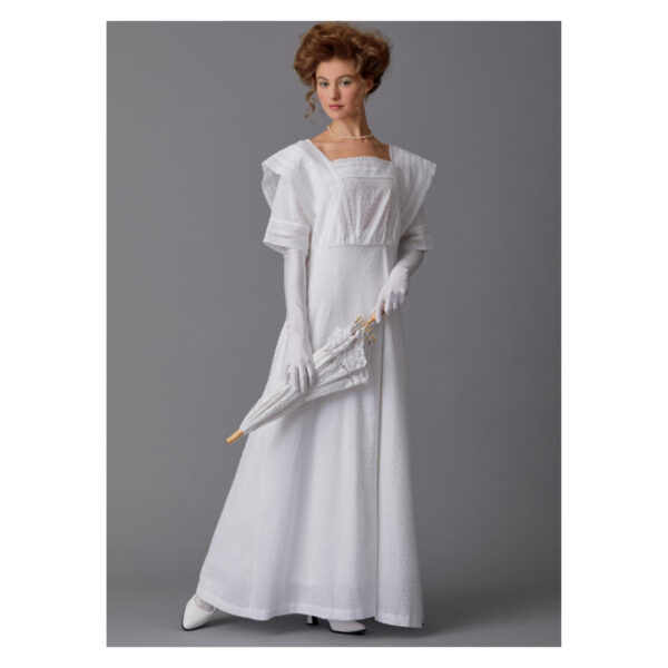 Butterick Schnittmuster - History - B6610 - historisches Kleid und Hut – Bild 4