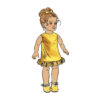 Butterick Schnittmuster - B6645 - Puppenkleider, Retromodelle, 46 cm – Bild 4