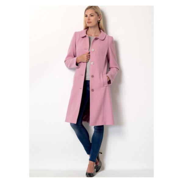 Butterick Schnittmuster - lisette - B6385 - Mantel, lange Jacke – Bild 5