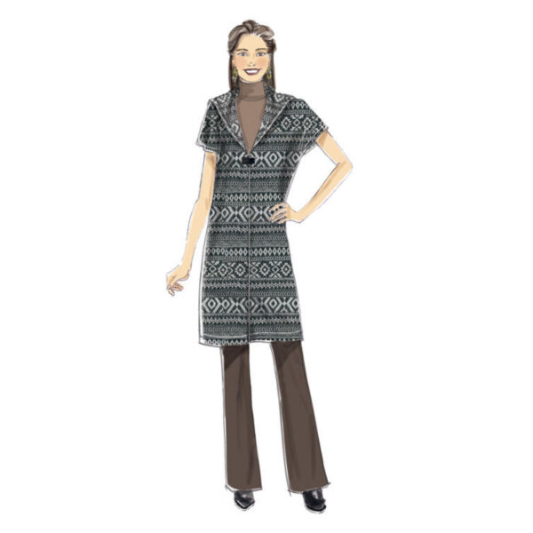 Butterick Schnittmuster - B6394 -  Jacke, Weste, Kurzmantel – Bild 5