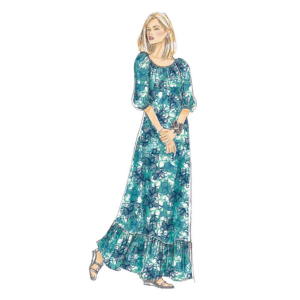 Butterick Schnittmuster - B6451 -  Kleid mit Stufenrock – Bild 5