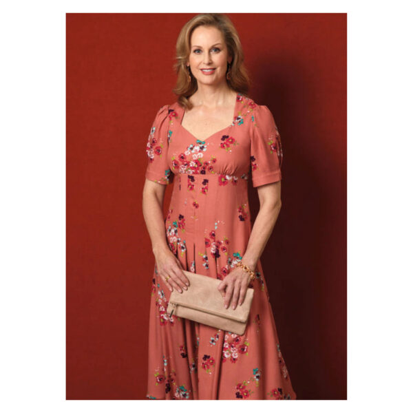 Butterick Schnittmuster - B6586 - Damenkleid mit hoher Taille – Bild 5