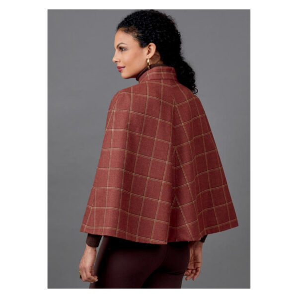 Butterick Schnittmuster - B6603 - Damenjacke mit Cape – Bild 5