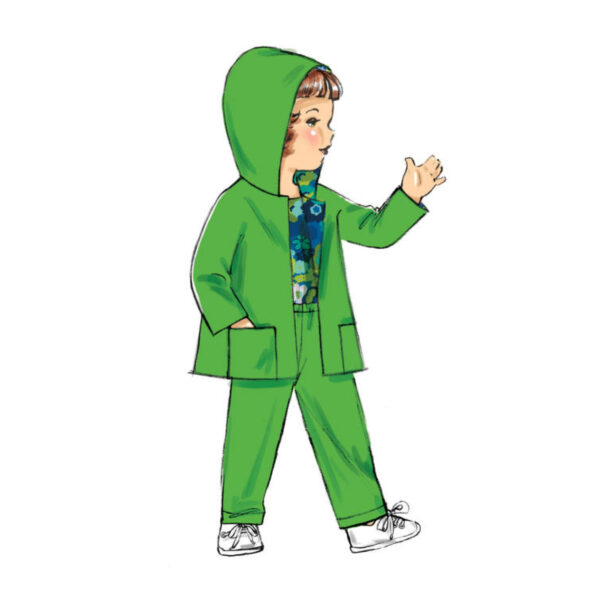 Butterick Schnittmuster - B6606 - Puppenkleider, Retromodelle, 46 cm – Bild 5