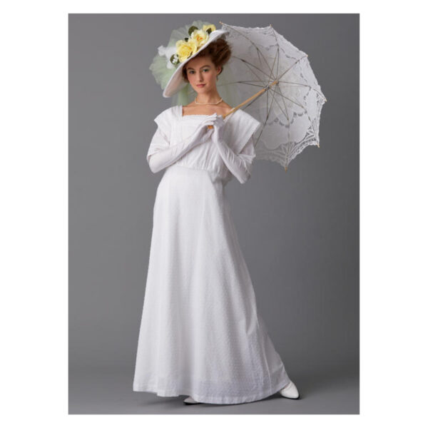 Butterick Schnittmuster - History - B6610 - historisches Kleid und Hut – Bild 5