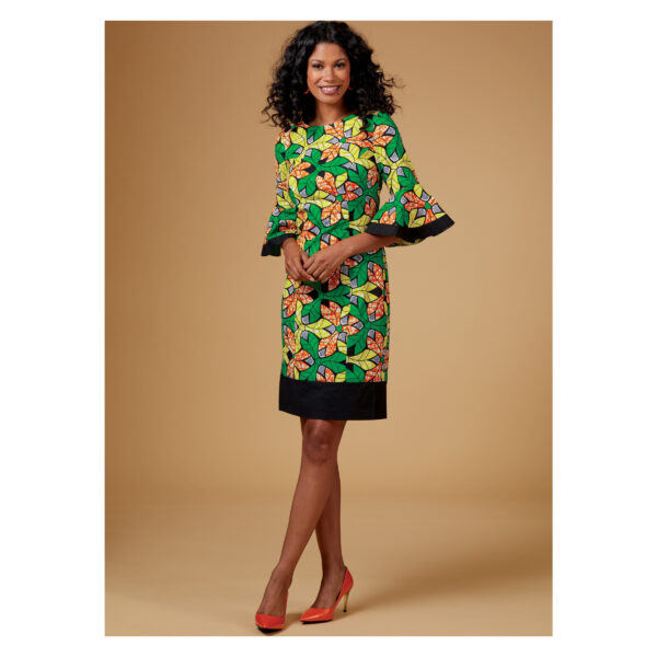 Butterick Schnittmuster - B6624 - schlichtes, elegantes Damenkleid – Bild 5
