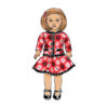 Butterick Schnittmuster - B6645 - Puppenkleider, Retromodelle, 46 cm – Bild 5