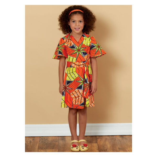 Butterick Schnittmuster - B6654 - Damen und Kinderkleid im Partnerlook – Bild 5