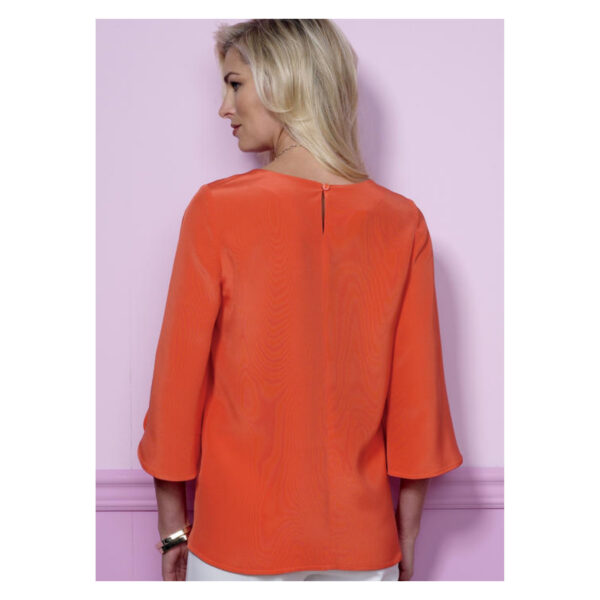 Butterick Schnittmuster - B6456 - Shirt mit Volant am Ärmel – Bild 6