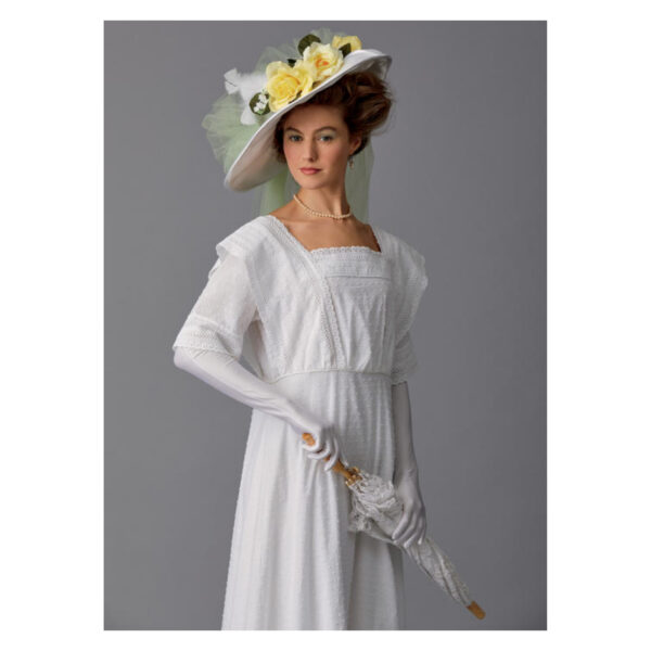 Butterick Schnittmuster - History - B6610 - historisches Kleid und Hut – Bild 6