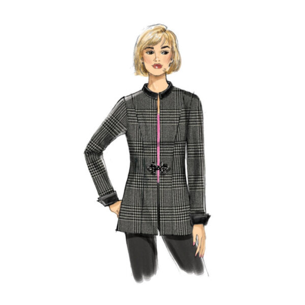 Butterick Schnittmuster - B6602 - Damenjacke mit Reißverschluss – Bild 7