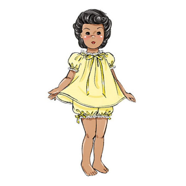 Butterick Schnittmuster - Retro - B6336 - Puppenkleider der 50er Jahre – Bild 8