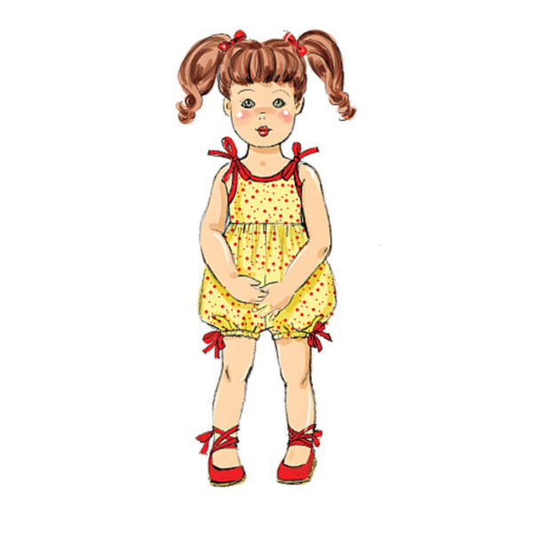 Butterick Schnittmuster - Retro - B6336 - Puppenkleider der 50er Jahre – Bild 9