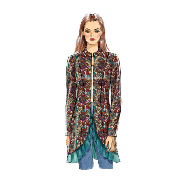 Butterick Schnittmuster - B6602 - Damenjacke mit Reißverschluss – Bild 9