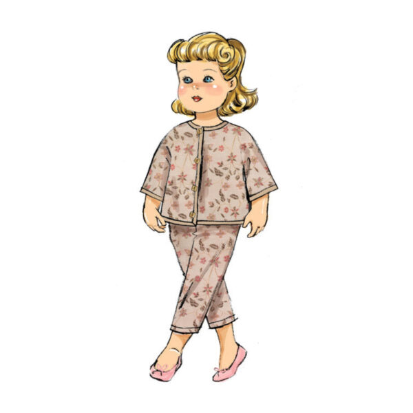 Butterick Schnittmuster - B6606 - Puppenkleider, Retromodelle, 46 cm – Bild 9
