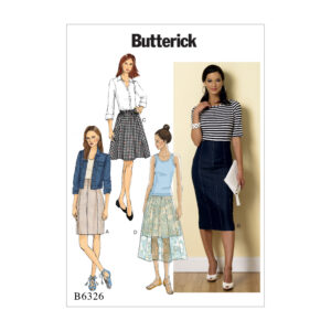 Butterick Schnittmuster - B6326 - Rockvariationen