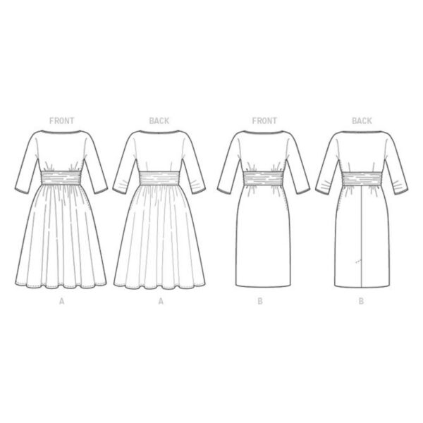 Butterick Schnittmuster - Retro - B6242 - Kleid der 60er Jahre – Bild 7