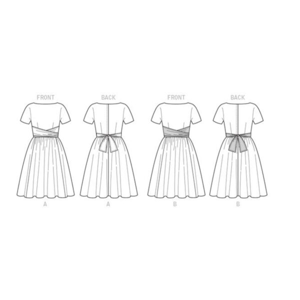 Butterick Schnittmuster - Retro - B6318 - Kleid der 60er Jahre – Bild 8