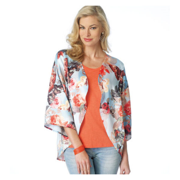 Butterick Schnittmuster - easy - B6176 -  Überwurf, Weste, Jacke – Bild 2