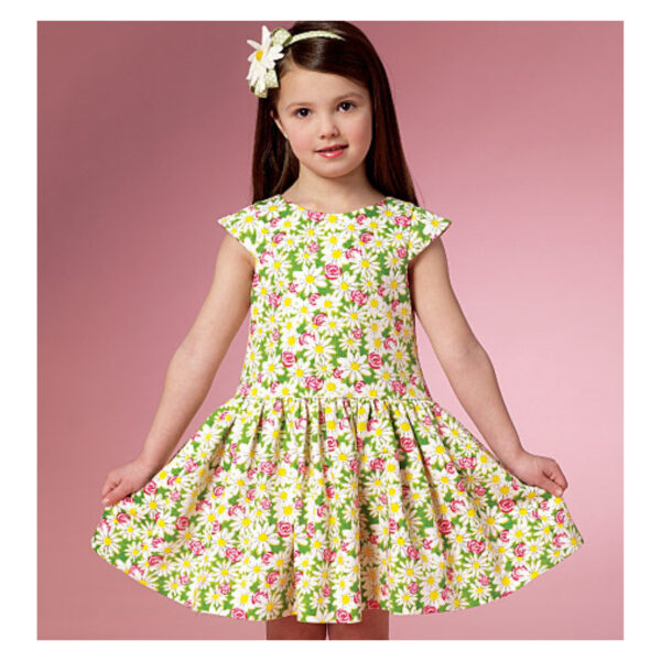 Butterick Schnittmuster - B6201 - schlichtes Sommerkleid für Kinder – Bild 2