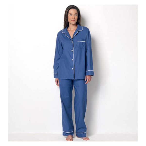 Butterick Schnittmuster - lisette - B6296 - Schlafanzug, Pyjama, Shorty – Bild 2