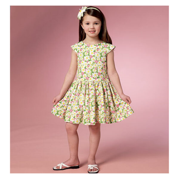 Butterick Schnittmuster - B6201 - schlichtes Sommerkleid für Kinder – Bild 3